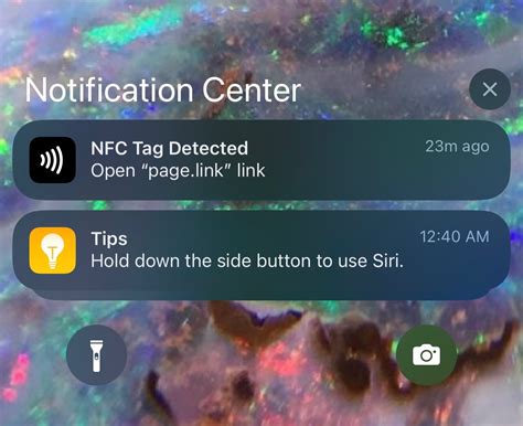 what is an nfc tag notification|nfc tag detected meaning.